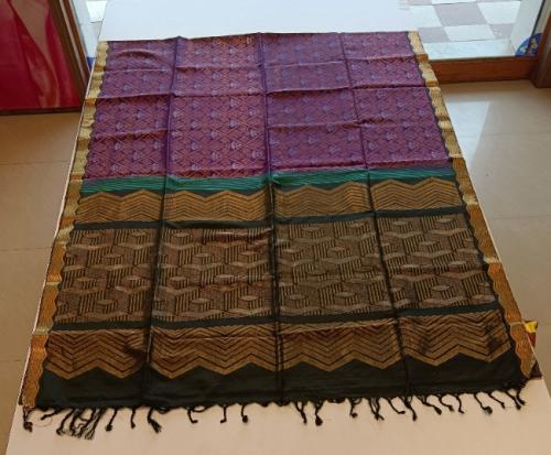 SOFT SILK SAREE WITH BLOUSE